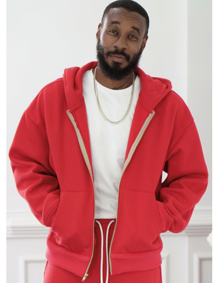 Patron Simplicity 3037.A (36-54) - Sweat zippé oversize & pantalon pull-on