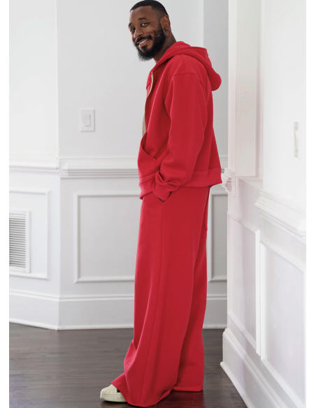 Patron Simplicity 3037.A (36-54) - Sweat zippé oversize & pantalon pull-on