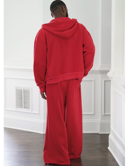Patron Simplicity 3037.A (36-54) - Sweat zippé oversize & pantalon pull-on
