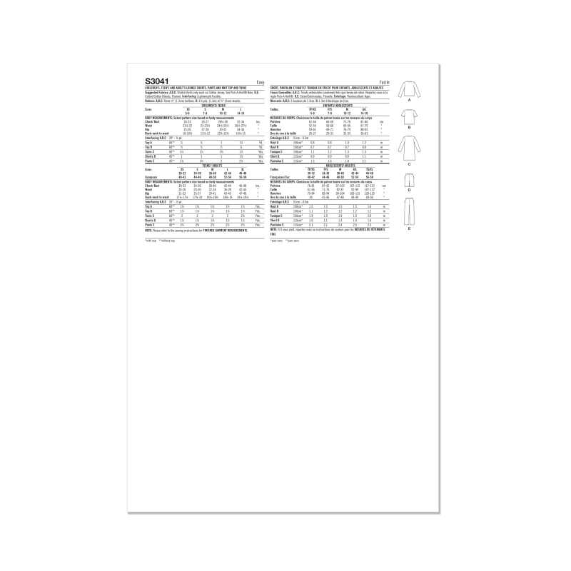 Patron Simplicity 3041.A (34-52) -...