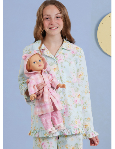 Patron Simplicity 3045.HH (3-6) - Ensemble lounge enfant : hauts, robe, shorts & pantalons