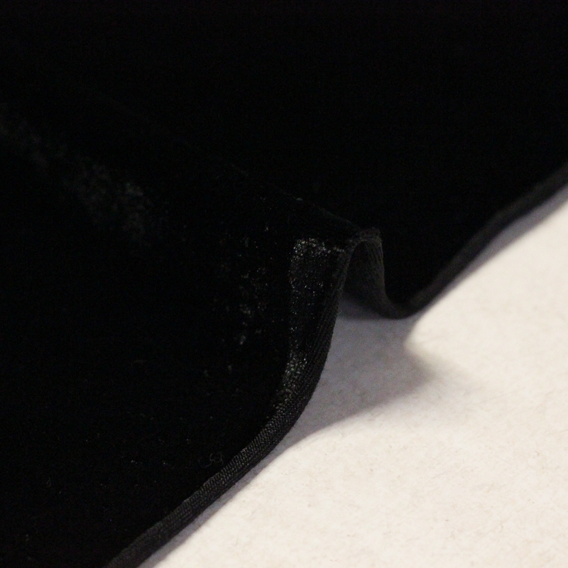 Velours lisse - Noir