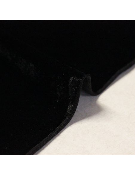 Velours lisse - Noir