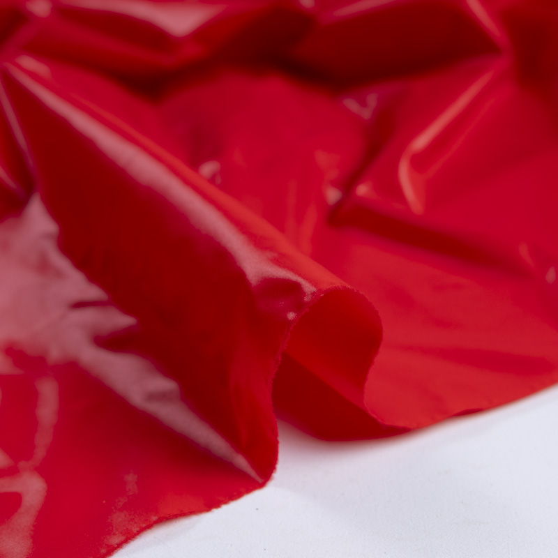 Tissu imperméable léger - Rouge