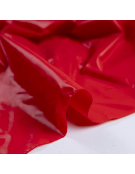 Tissu imperméable léger - Rouge