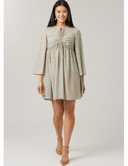 Patron McCall's 8602.K5 (36-44) - Robe babydoll à manches variées