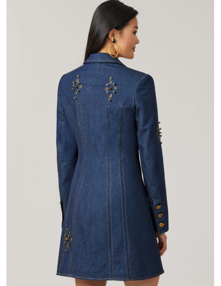 Patron McCall's 8601.U5 (44-52) - Robe boutonnée à col