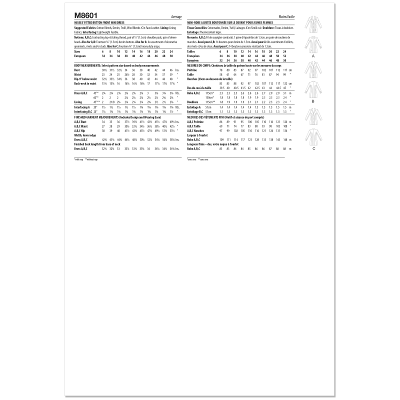 Patron McCall's 8601.U5 (44-52) -...
