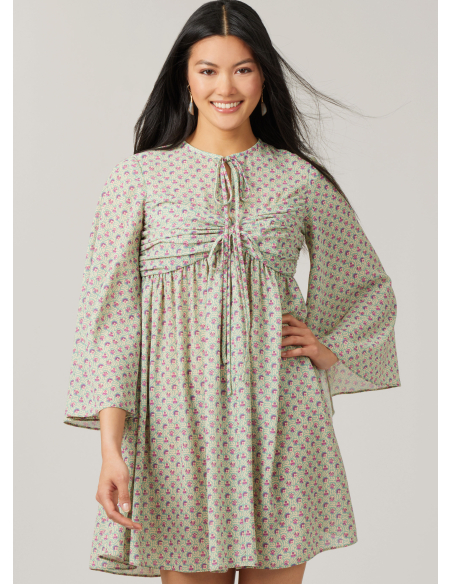 Patron McCall's 8602.Y5 (46-54) - Robe babydoll à manches variées