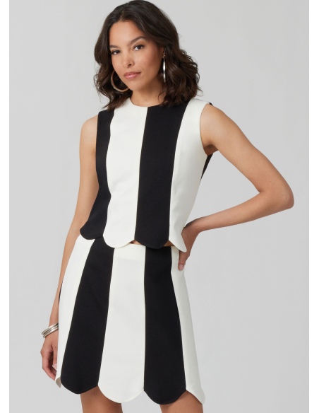 Patron McCall's 8610.K5 (36-44) - Top ajusté & jupe coordonnée