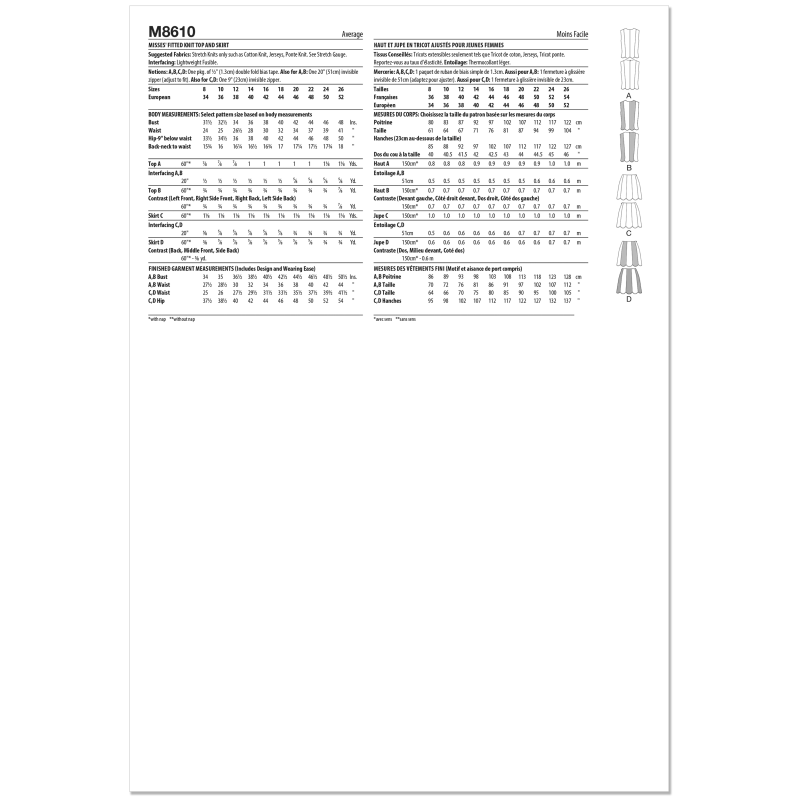 Patron McCall's 8610.K5 (36-44) - Top...