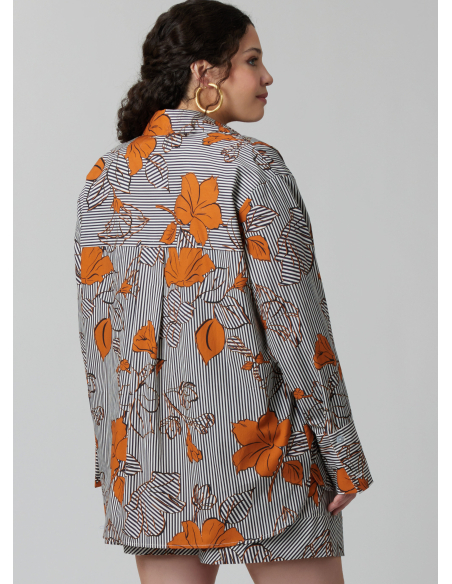 Patron McCall's 8611.BB (48-56) - Chemise boutonnée + short & pantalon coordonnés