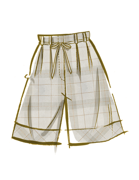 Patron McCall's 8611.BB (48-56) - Chemise boutonnée + short & pantalon coordonnés