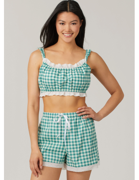 Patron McCall's 8613.A (32-54) - Bralette, Chemise et Short Coordonnés