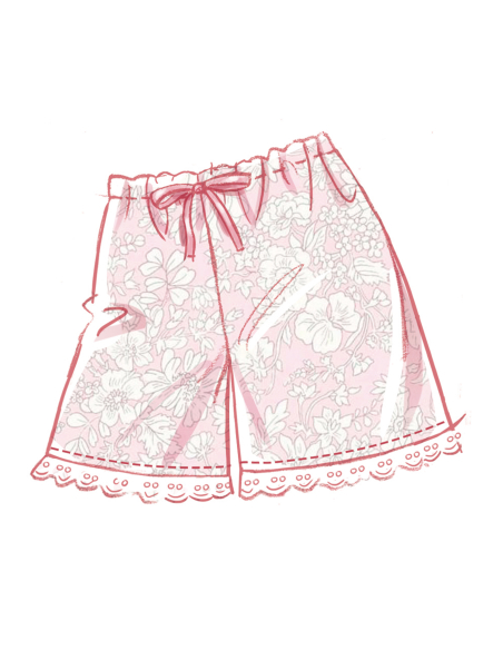 Patron McCall's 8613.A (32-54) - Bralette, Chemise et Short Coordonnés