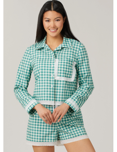 Patron McCall's 8613.A (32-54) - Bralette, Chemise et Short Coordonnés