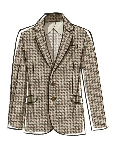 Patron McCall's 8614.A (32-54) - Blazer unisexe chic