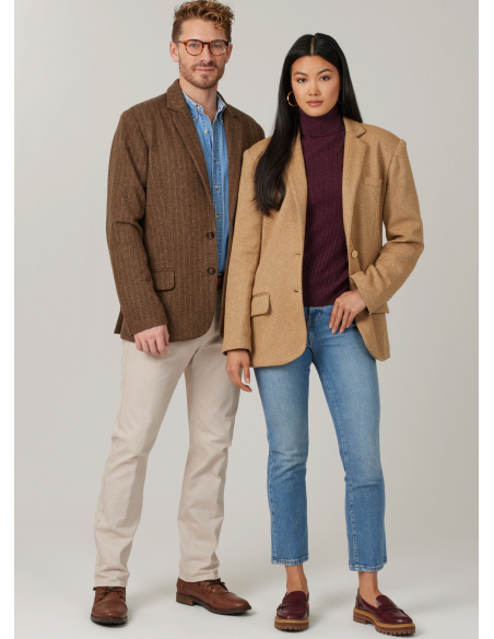 Patron McCall's 8614.A (32-54) - Blazer unisexe chic