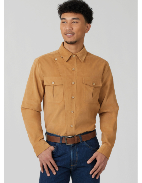 Patron McCall's 8615.A (32-54) - Chemise boutonnée unisexe