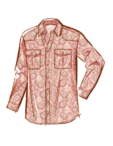 Patron McCall's 8615.A (32-54) - Chemise boutonnée unisexe