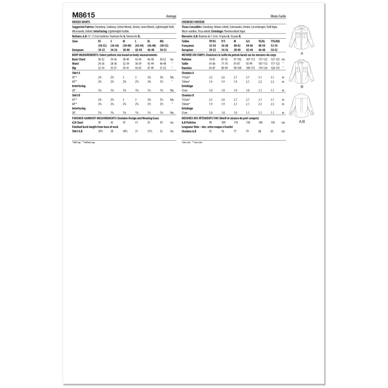 Patron McCall's 8615.A (32-54) -...