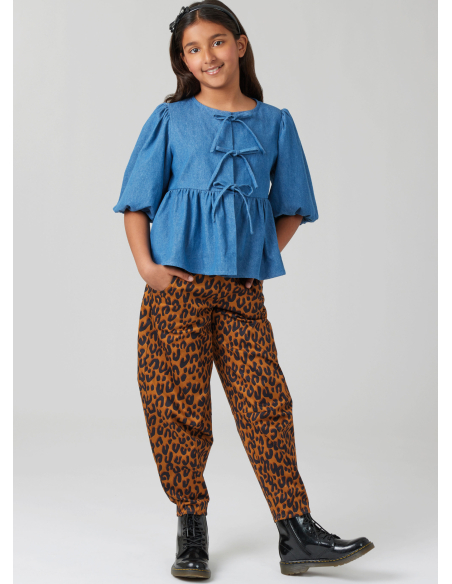 Patron McCall's 8618.HH (3-6) - Top, robe et pantalon fille