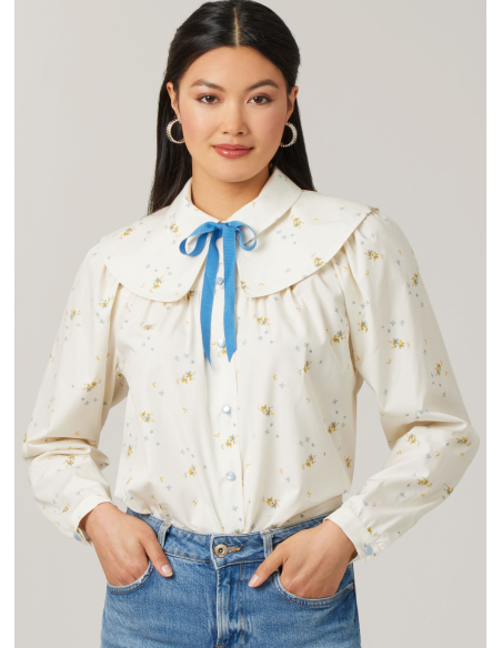 Patron McCall's 8620.A (34-42) - Blouses boutonnées élégantes