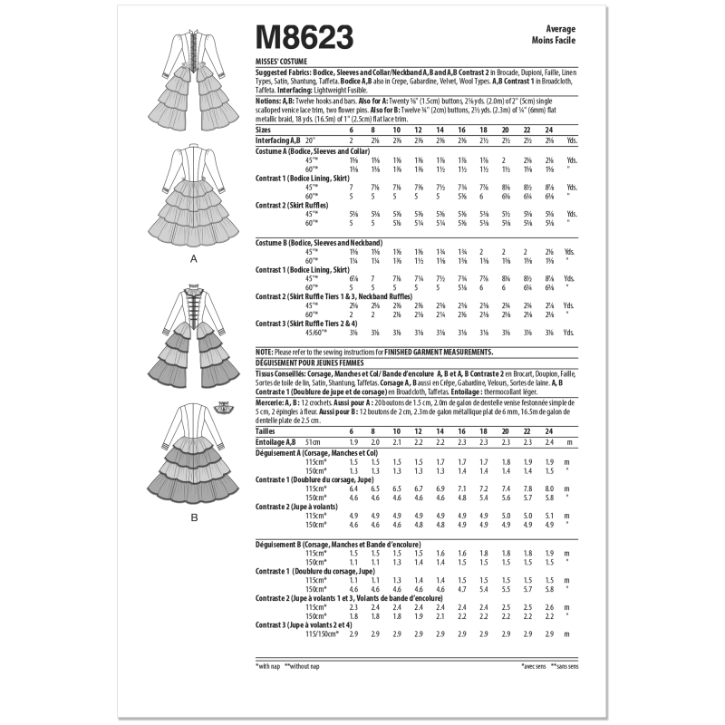 Patron McCall's 8623.U5 (44-52) -...