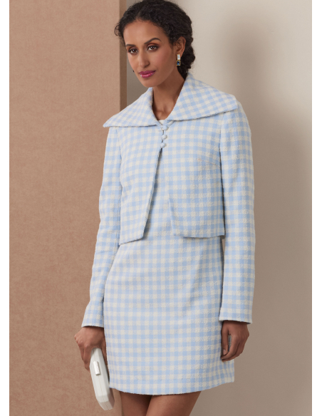 Patron Vogue 2126/R5 (40-50) - Ensemble veste & robe fourreau chic