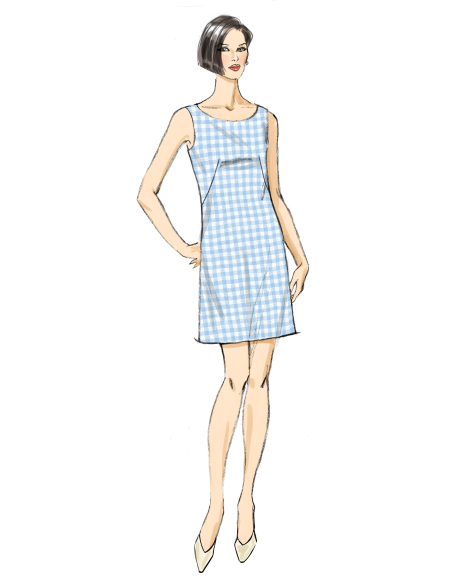 Patron Vogue 2126/R5 (40-50) - Ensemble veste & robe fourreau chic