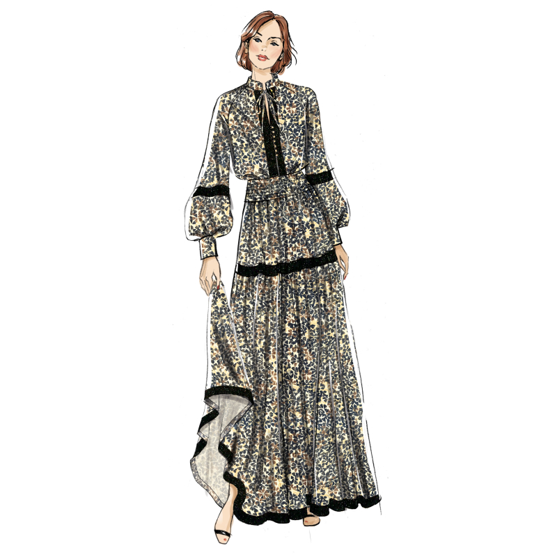 Patron Vogue 2127/U5 (44-52) - Haut...