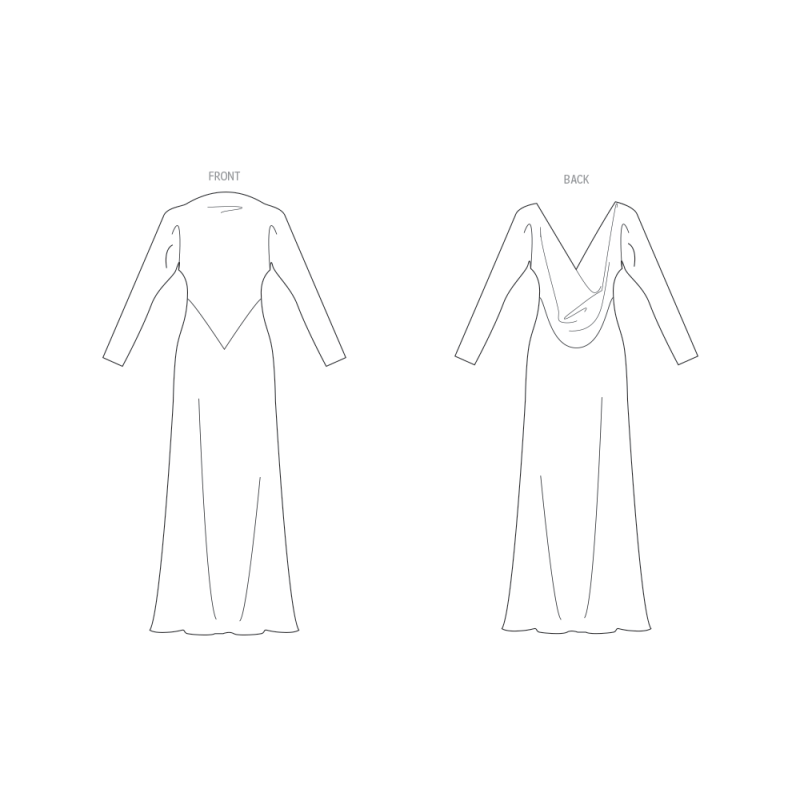 Patron Vogue 2129/D5 (32-40) - Robe...