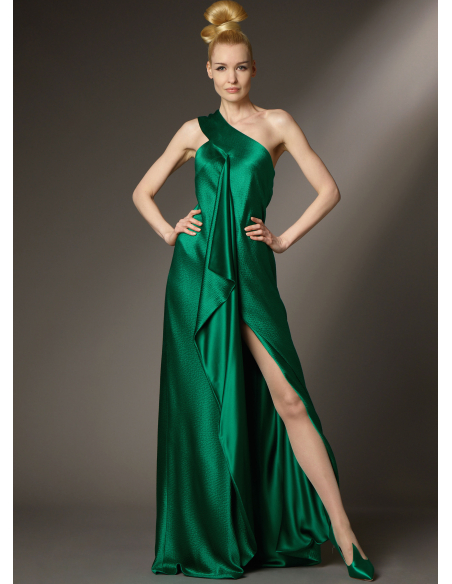 Patron Vogue 2130/D5 (32-40) - Robe une épaule coupe biaisée