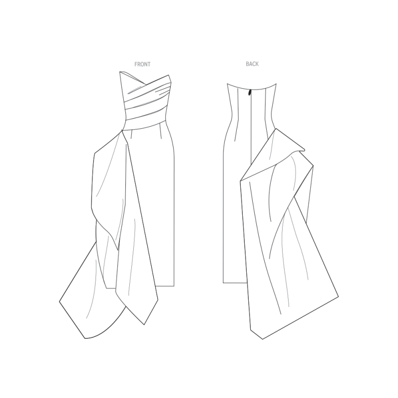 Patron Vogue 2131/H5 (34-42) - Robe...