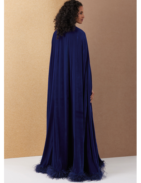Patron Vogue 2132/B5 (36-44) - Cape longue & robe fourreau