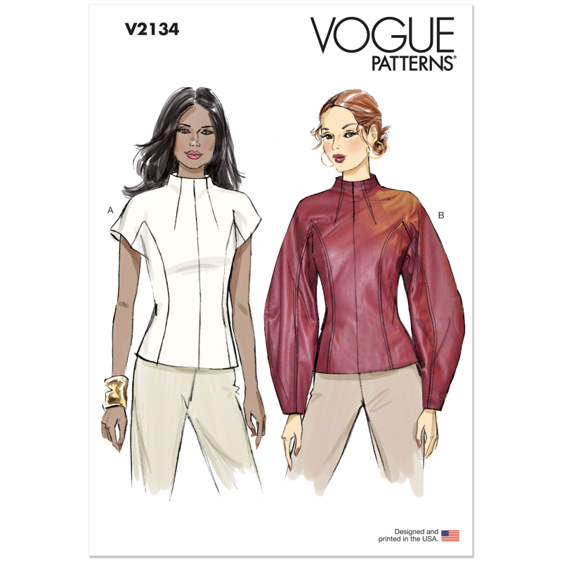 Patron Vogue 2134/H5 (34-42) - Top...