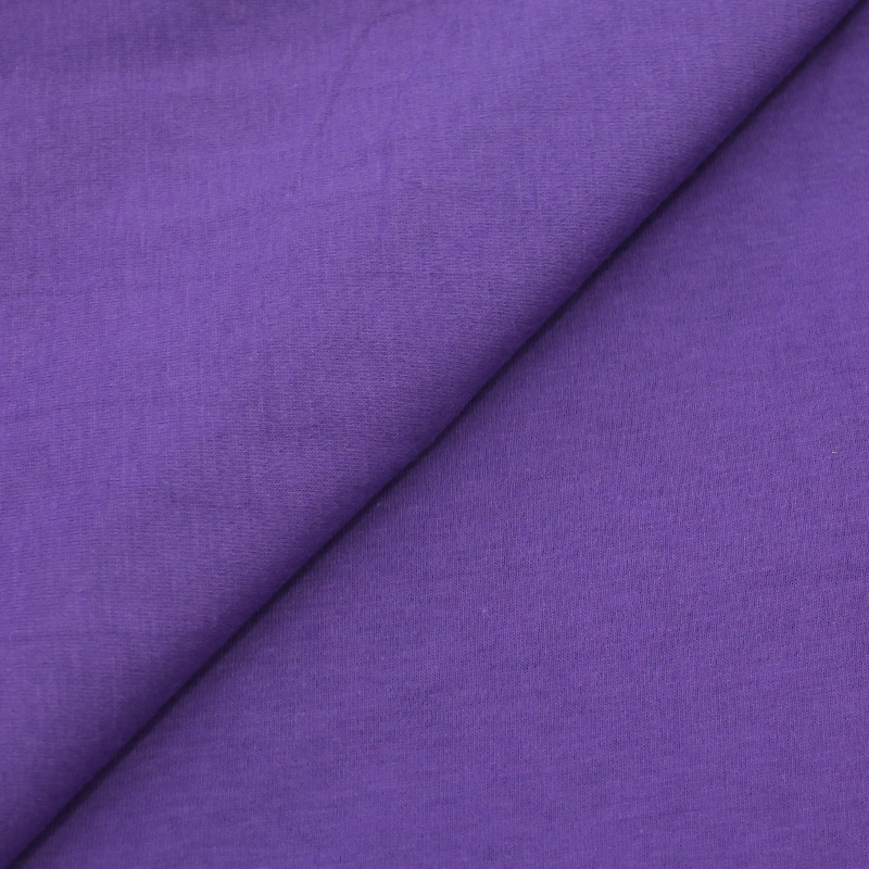 Jersey uni 100% coton - Violet