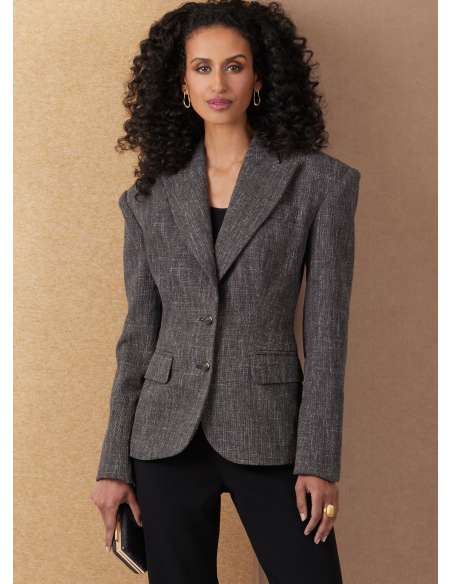 Patron Vogue 2136/Y5 (46-54) - Veste structurée à épaules élargies