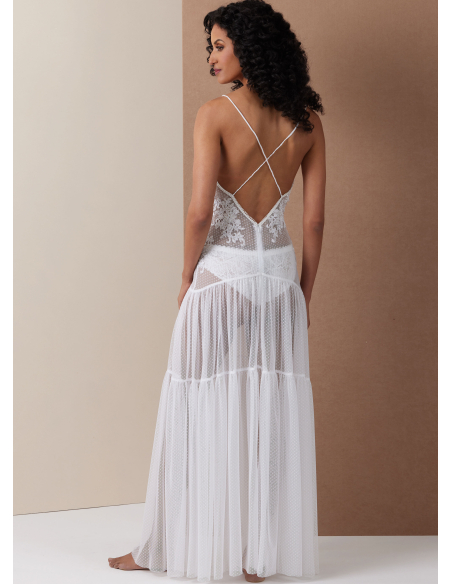 Patron Vogue 2139/H5 (34-42) - Robe lingerie longue élégante