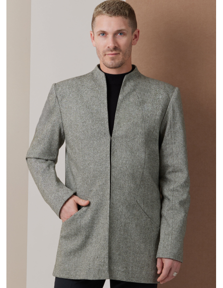 Patron Vogue 2141 AA (46-54) - Veste homme doublée deux longueurs
