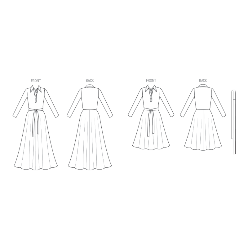 Patron Vogue 2143/Y5 (46-54) - Robe...