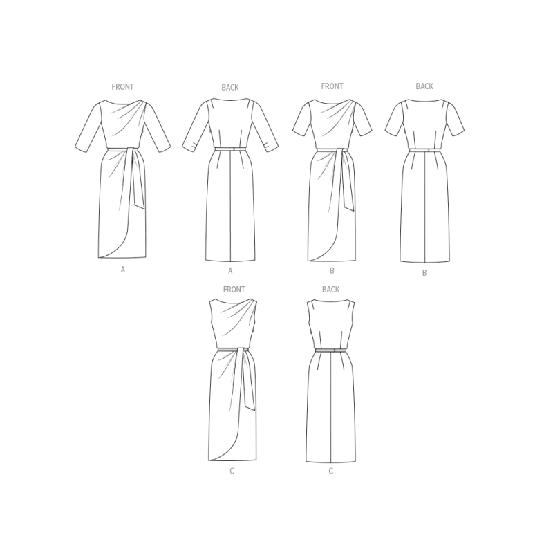 Patron Vogue 2144/B5 (36-44) - Robe...