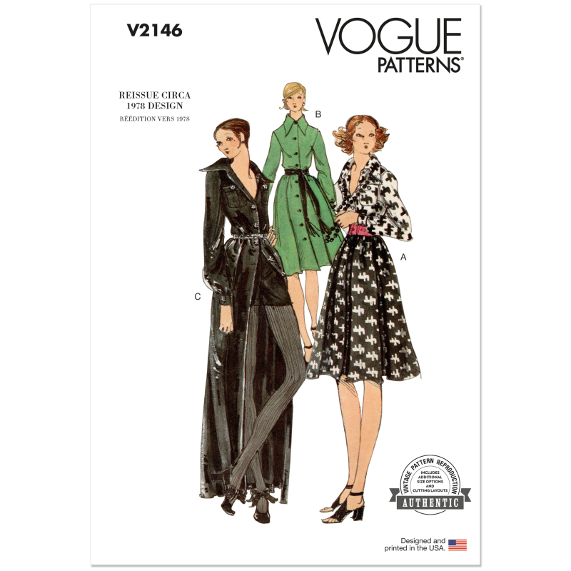 Patron Vogue 2146/B5 (36-44) - Robe...
