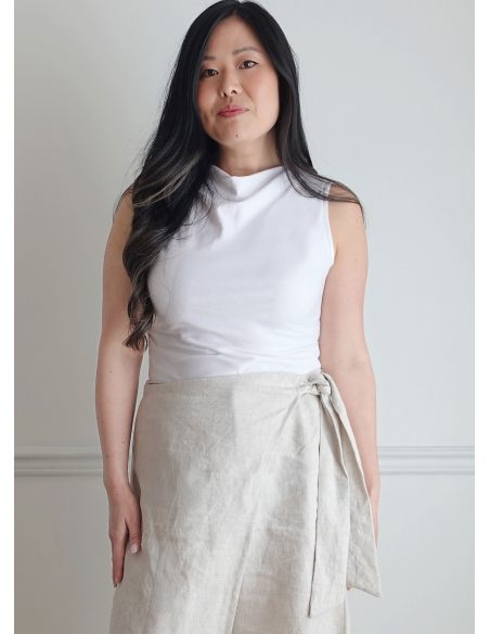 Patron KnowMe 2134.K5 (36-44) - Top col montant & pantalon ample