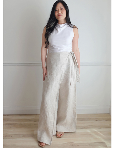 Patron KnowMe 2134.Y5 (46-54) - Top col montant & pantalon ample