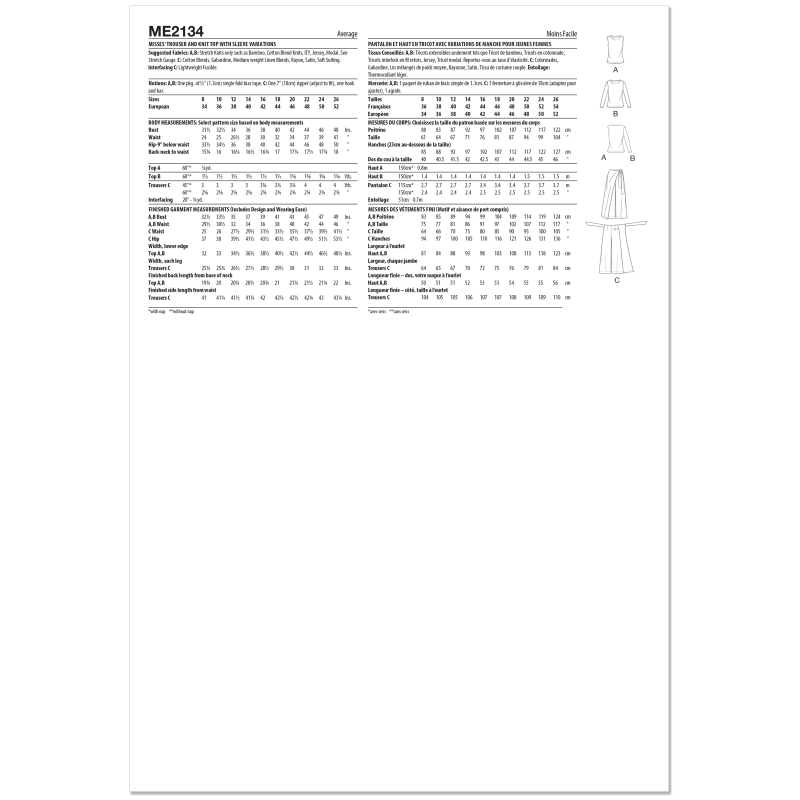 Patron KnowMe 2134.Y5 (46-54) - Top...
