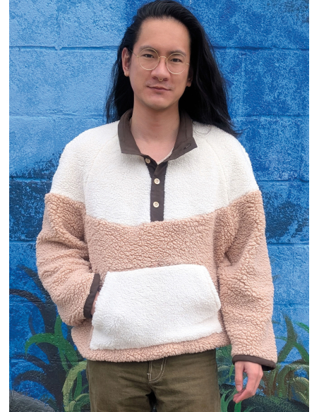 Patron KnowMe 2136.A (34-52) - Veste contrastée unisexe