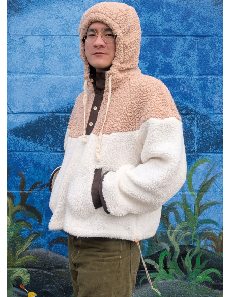 Patron KnowMe 2136.A (34-52) - Veste contrastée unisexe