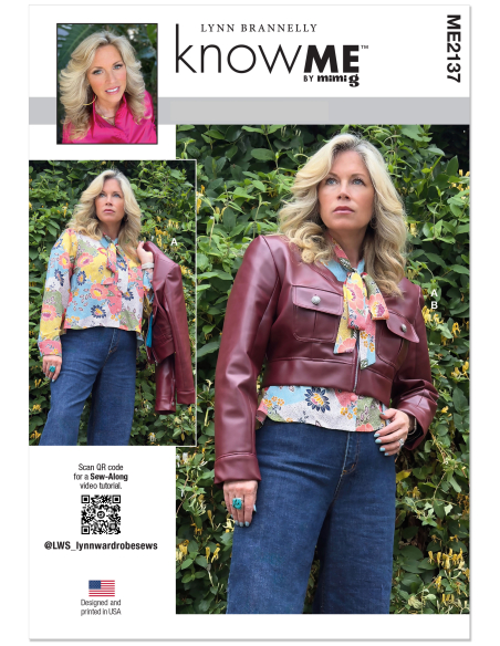 Patron KnowMe 2137.N5 (38-46) - Blouse & veste stylée