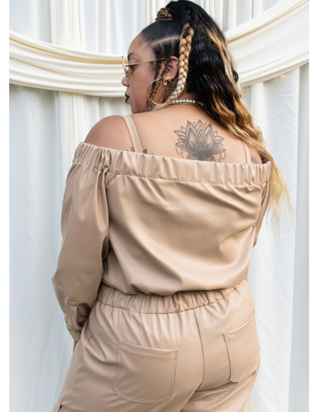 Patron KnowMe 2141.Y5 (46-54) - Combinaison off-shoulder deux longueurs